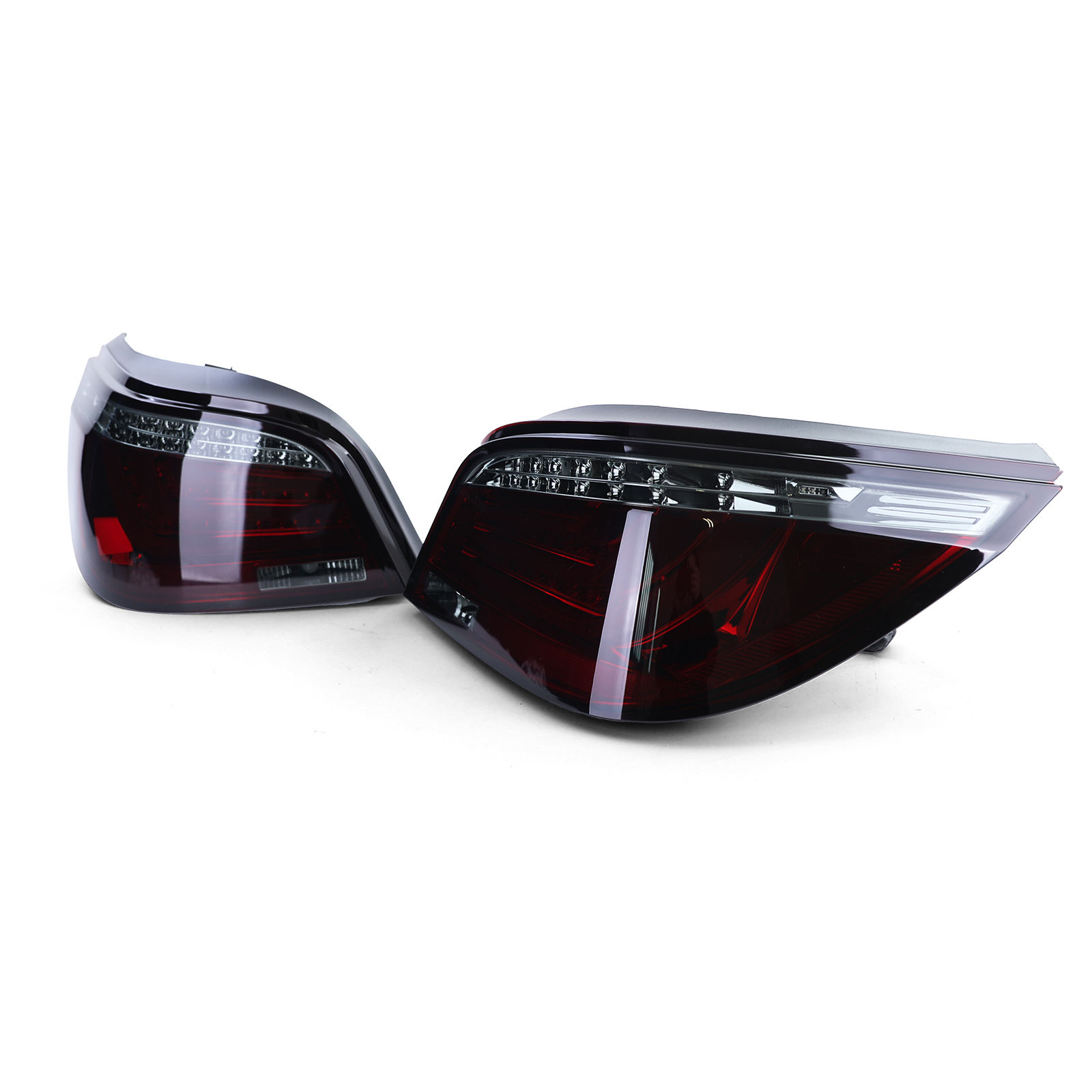 LED lightbar taillights with LED indicators for BMW 5-series E60