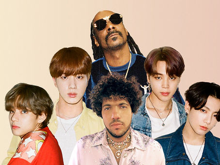 Lagu Kolaborasi BTS dengan Benny Blanco dan Snoop Dogg “Bad Decisions” Debut di UK’s Official Charts