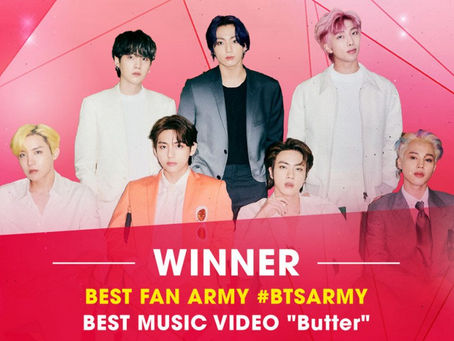 BTS Memenangkan “Best Music Video” dan “Best Fan Army” di iHeartRadio Awards 2022
