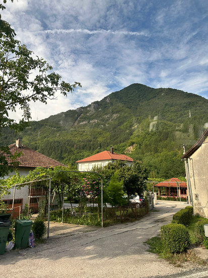 View from our Coach through Bosnia