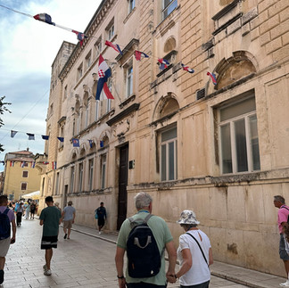 Our first glimpses of Zadar