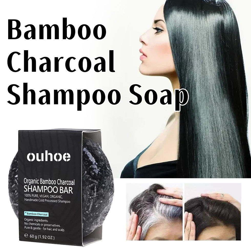 Thumbnail: Dark & Thick Bamboo Charcoal Shampoo Bar