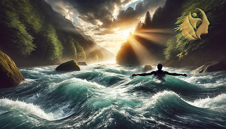 Surrender to the flow.