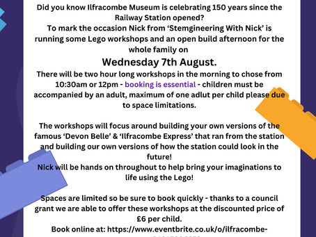 Ilfracombe Museum Lego Railway Workshop