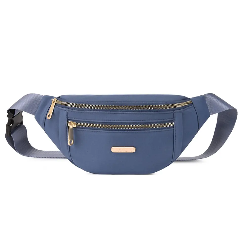 Thumbnail: Women Sports Waist Bag Multi-Layer Fanny Pack Phone Essentials During Outdoor