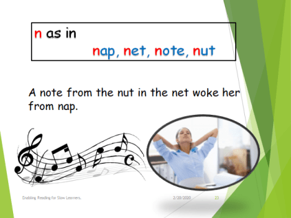 The /n/ sound