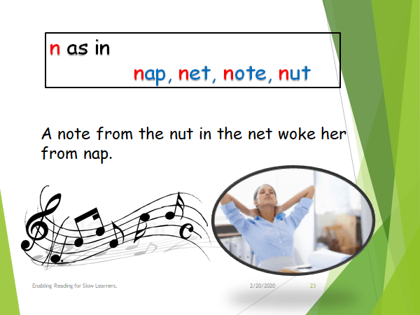 The /n/ sound