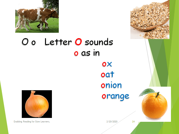 The /o/ sound