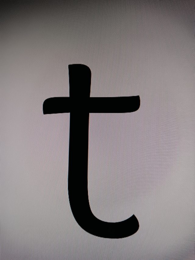 Letter t