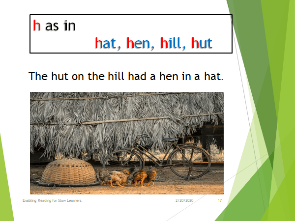 The /h/ sound