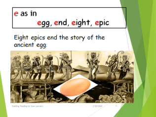 The /e/ sound