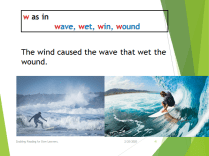 The /w/ sound