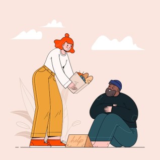 "It is a sin to despise one’s neighbor, but blessed is the one who is kind to the needy." Prov.14:21 