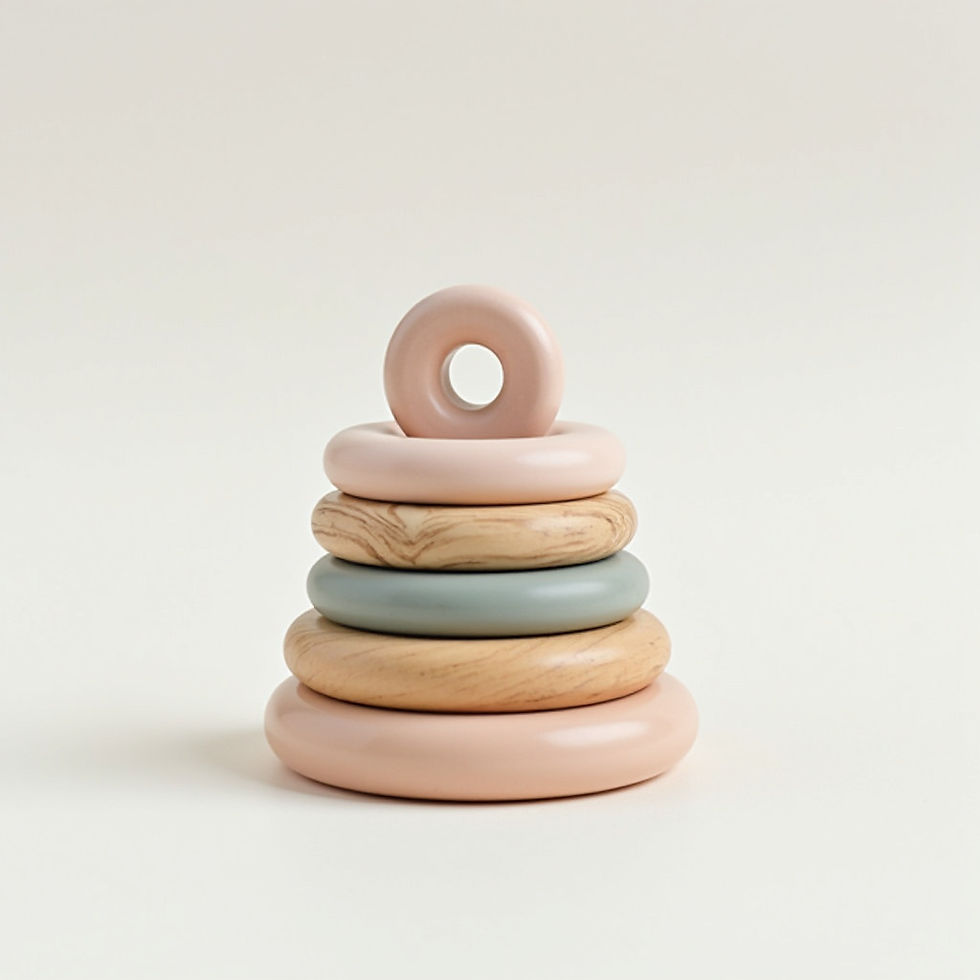 Wooden Stacking Rings