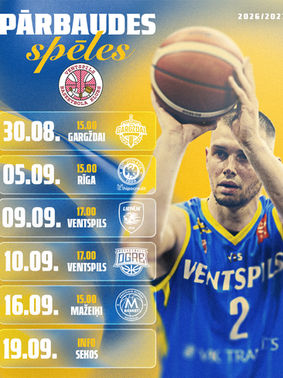 Pārbaudes spēļu grafiks