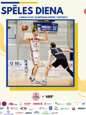 Šovakar VISI tiekamies OC “Ventspils!
