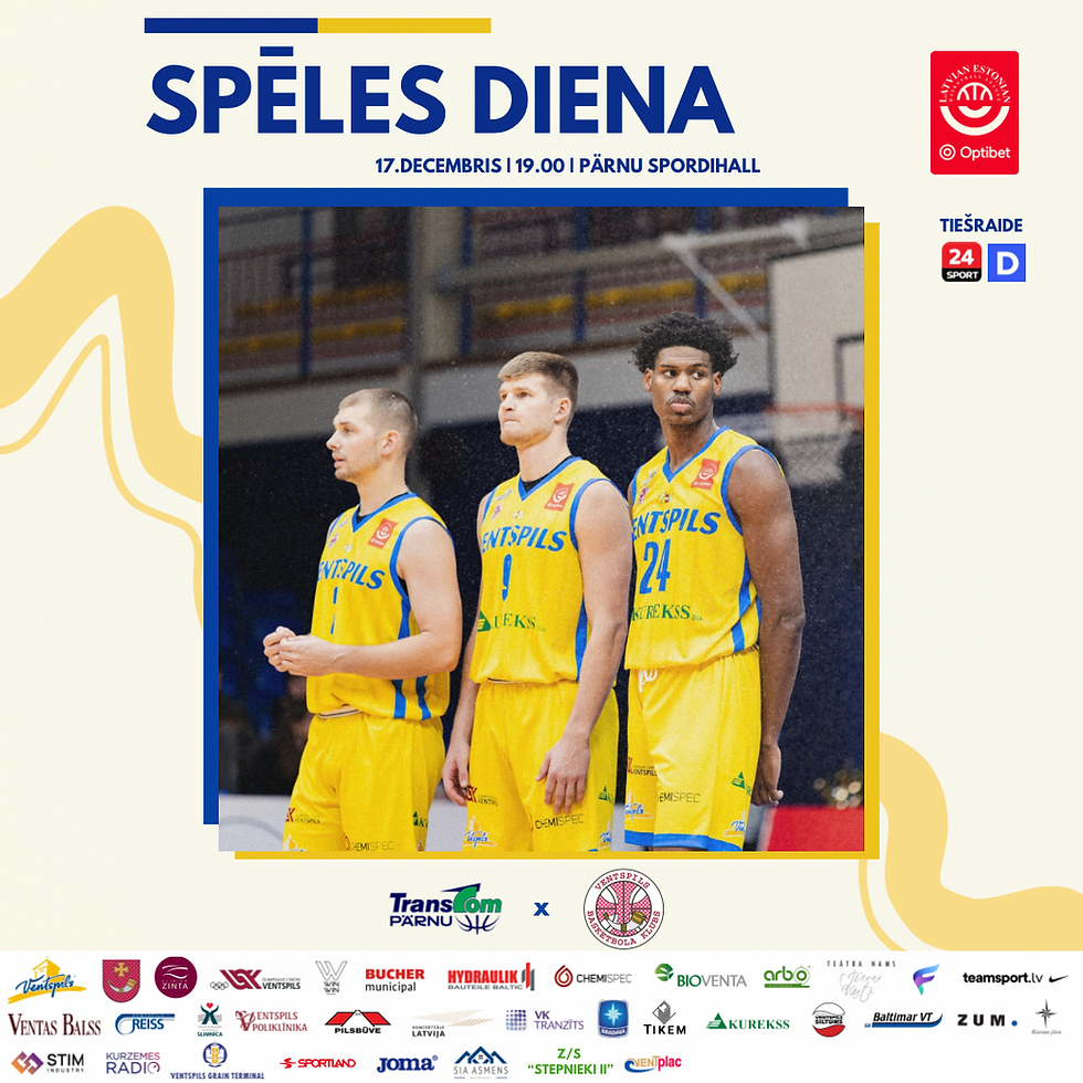 Šovakar spēle Igaunijā!