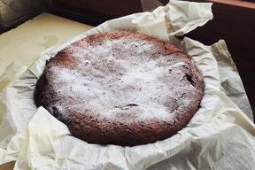 Рецепт десерта "Брауни-чизкейк"