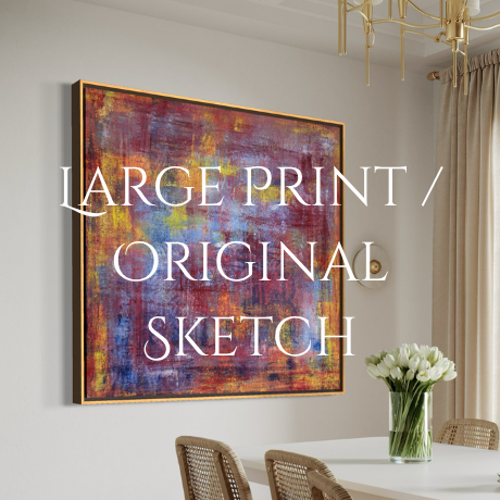 Large Fine Art Print or Original Sketch (Only 10 Available)