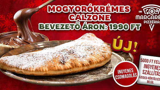 ★ Mogyorókrémes Calzone