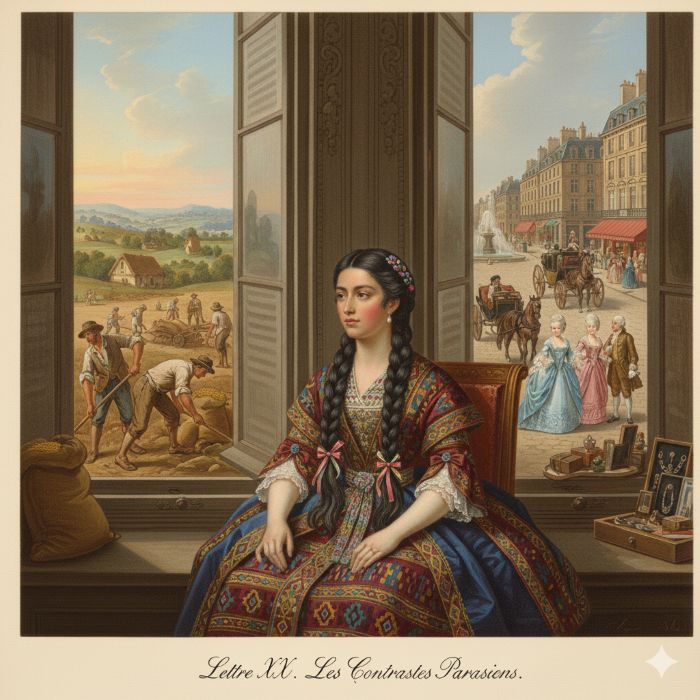 Lettres XX - Graffigny : synthèse analyse linéaire