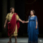 Titus annonçant à Bérénice leur rupture dans ma pièce éponyme de Racine