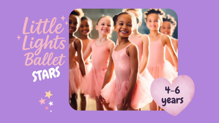 ballet dancers at Little Lights Academy tayport