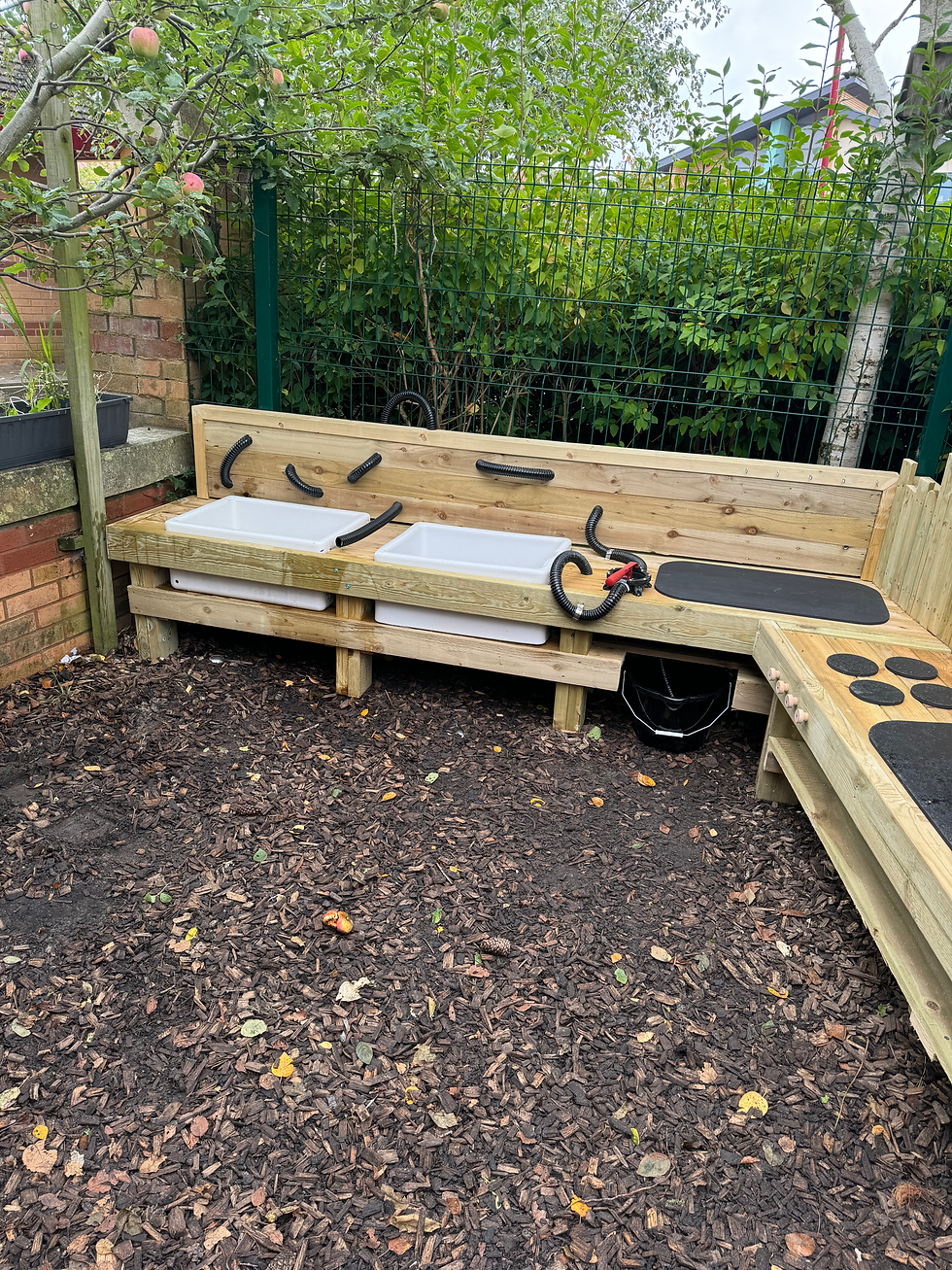 Mud Kitchen with Belfast Sinks