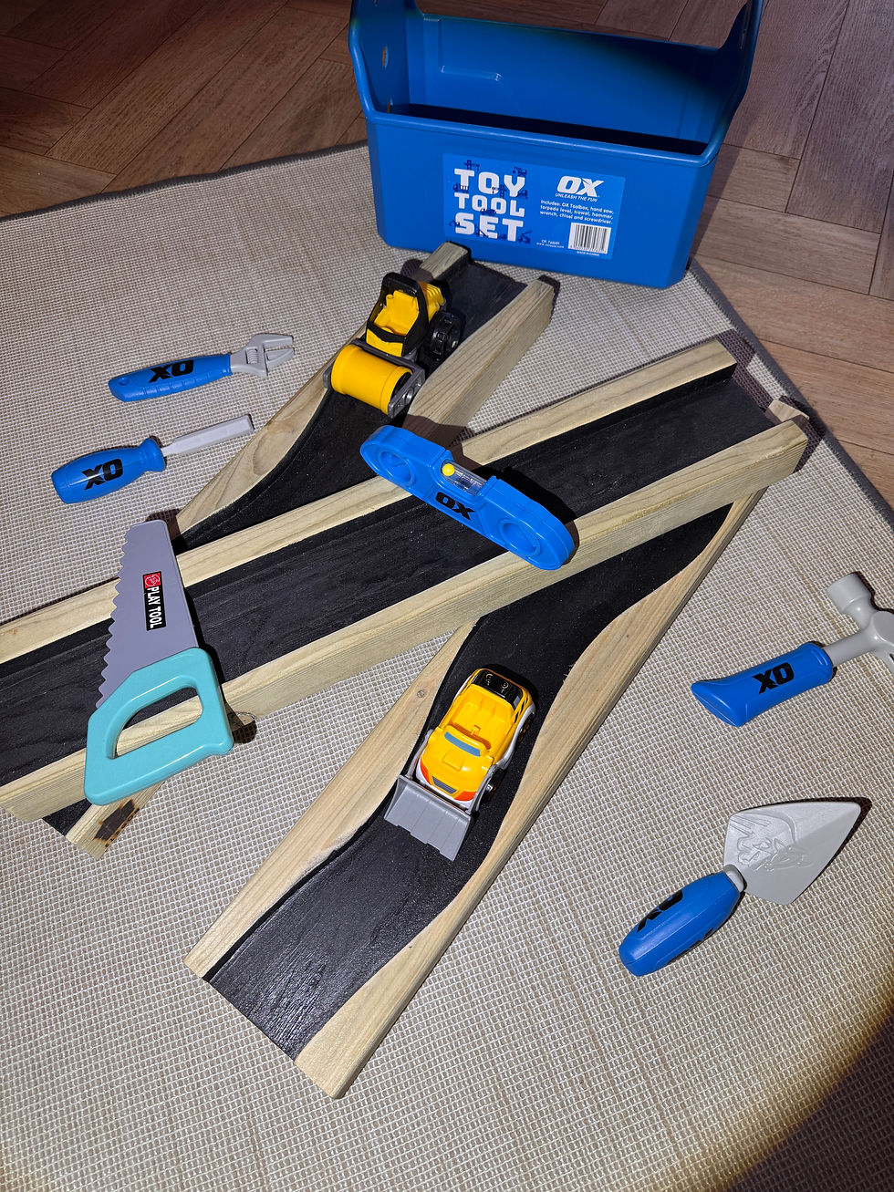 Thumbnail: Wooden Tracks: 600mm Lengths, Set of 3