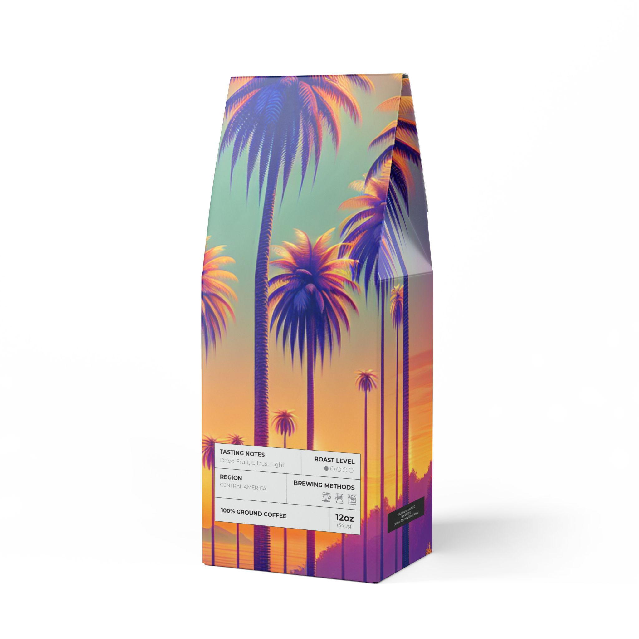 High Lakes Coffee Blend (Light Roast), Sunset Palms