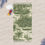 थंबनेल: Boho Beach Cloth, Tropical Toile #1, Green