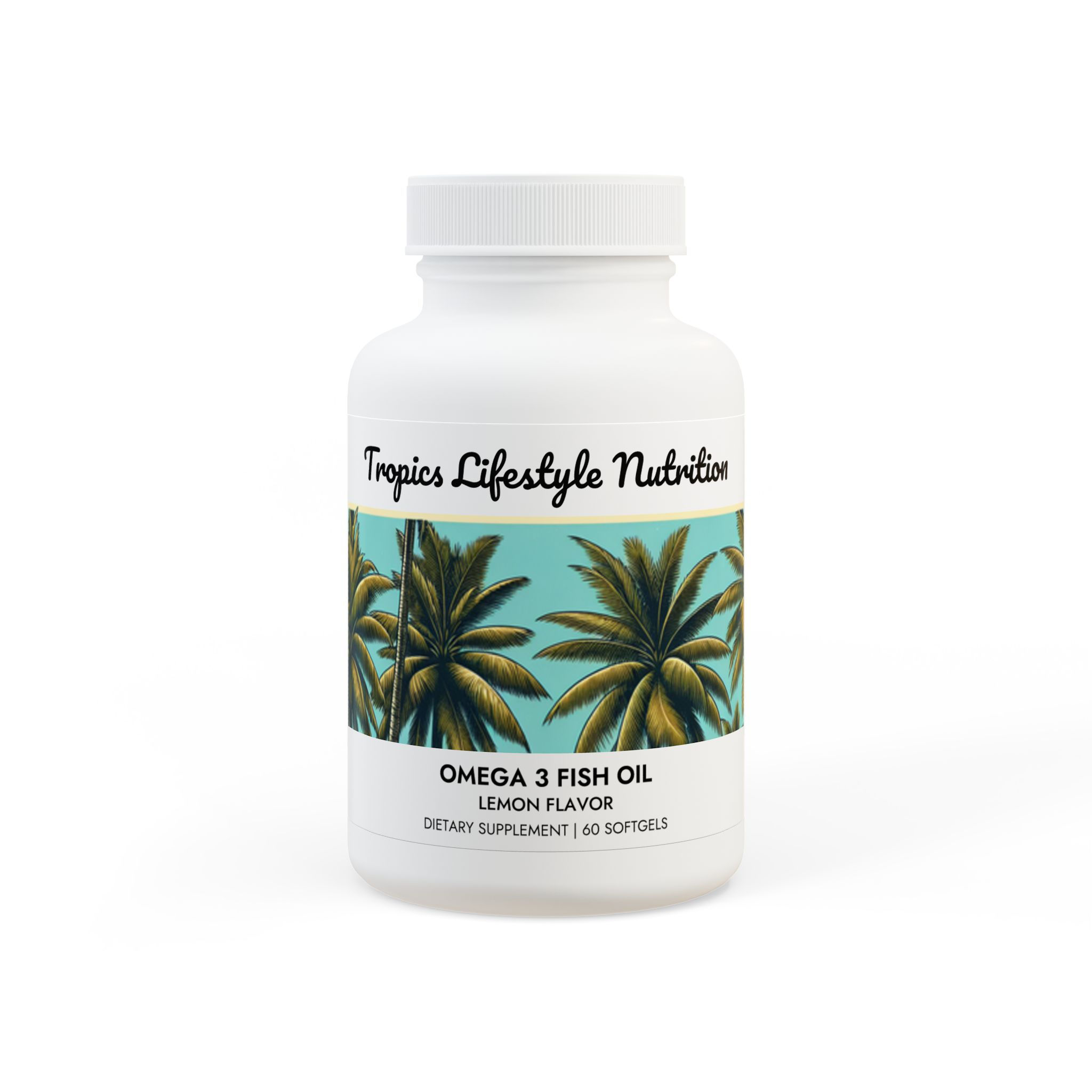 Omega 3 Fish Oil Supplement (60 Softgels)