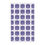 Miniatura: Tea Towels (cotton, poly) - Deco Palm Trees, Purple