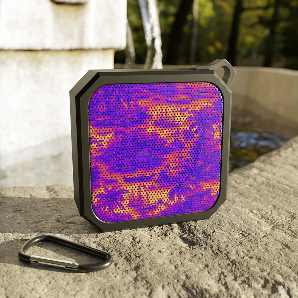 Miniatura: Blackwater Outdoor Bluetooth Speaker, Crazy Cool Tropical Toile