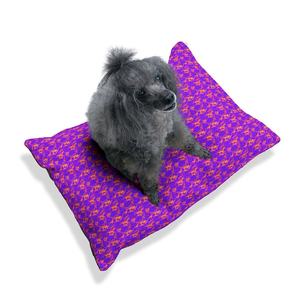 Miniaturbild: Pet Bed - Crazy Cool Tropical Toile