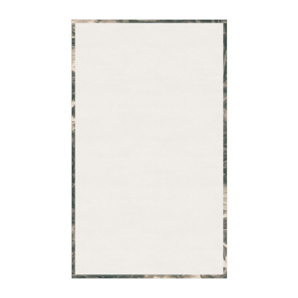 Thumbnail: Tea Towels (cotton, poly), Tropical Toile #1, Black