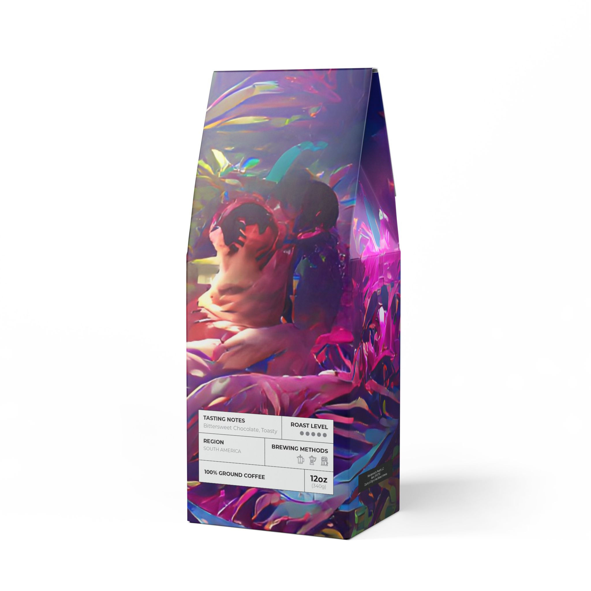 Bitterroot Coffee Blend (Dark French Roast), Secret Midnight Kiss