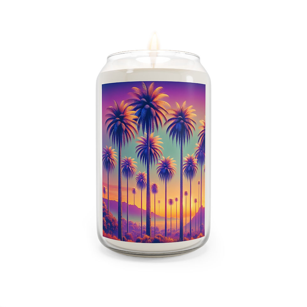 Miniatura: Scented Candle, 13.75oz - Summer Palms