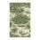 섬네일: Tea Towels (cotton, poly), Tropical Toile #1, Green
