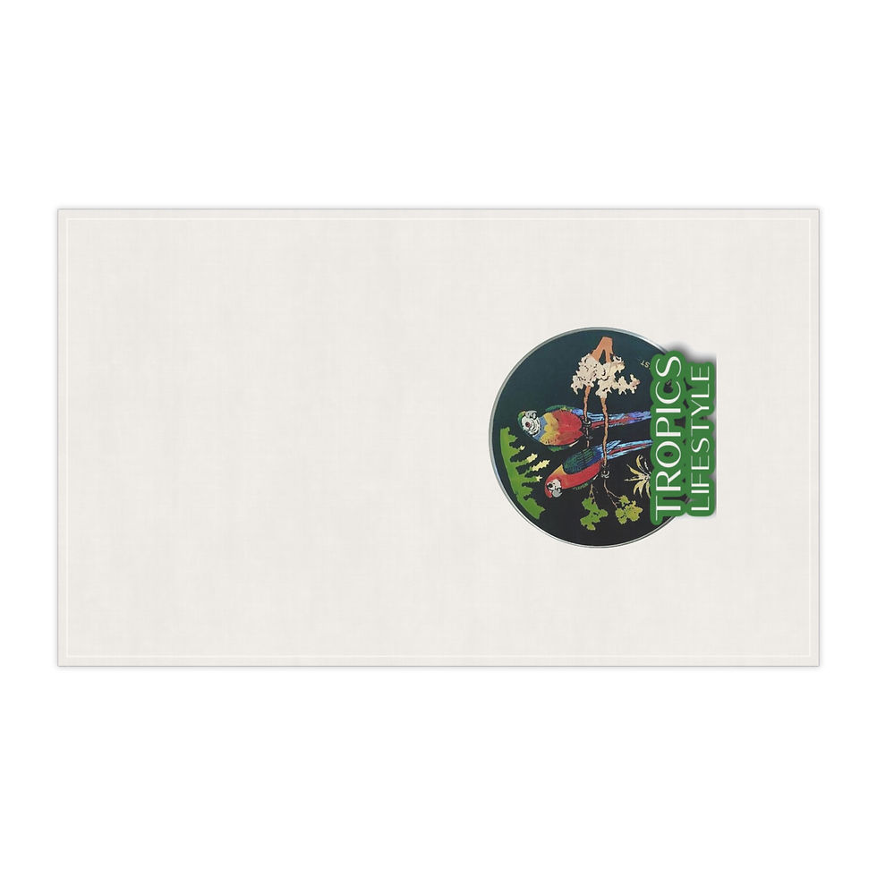 Miniatura: Tea Towels (cotton, poly) - Brazilian Parrots, Tropics Lifestyle, Single Image