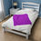 섬네일: Velveteen Plush Blanket, Crazy Cool Tropical Toile