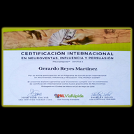 CERTIFICADO EN NEUROVENTAS INLUENCIA Y PERSUASION.