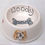 Thumbnail: Dog Bowl with Portrait (Angled Sided)