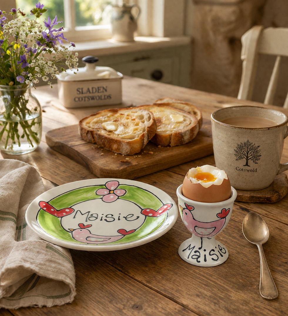 Personalised Breakfast Set
