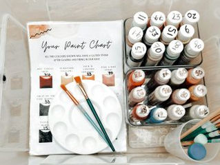 Pottery painting at home
