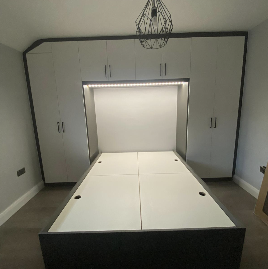 Kitchen thermofoil finish