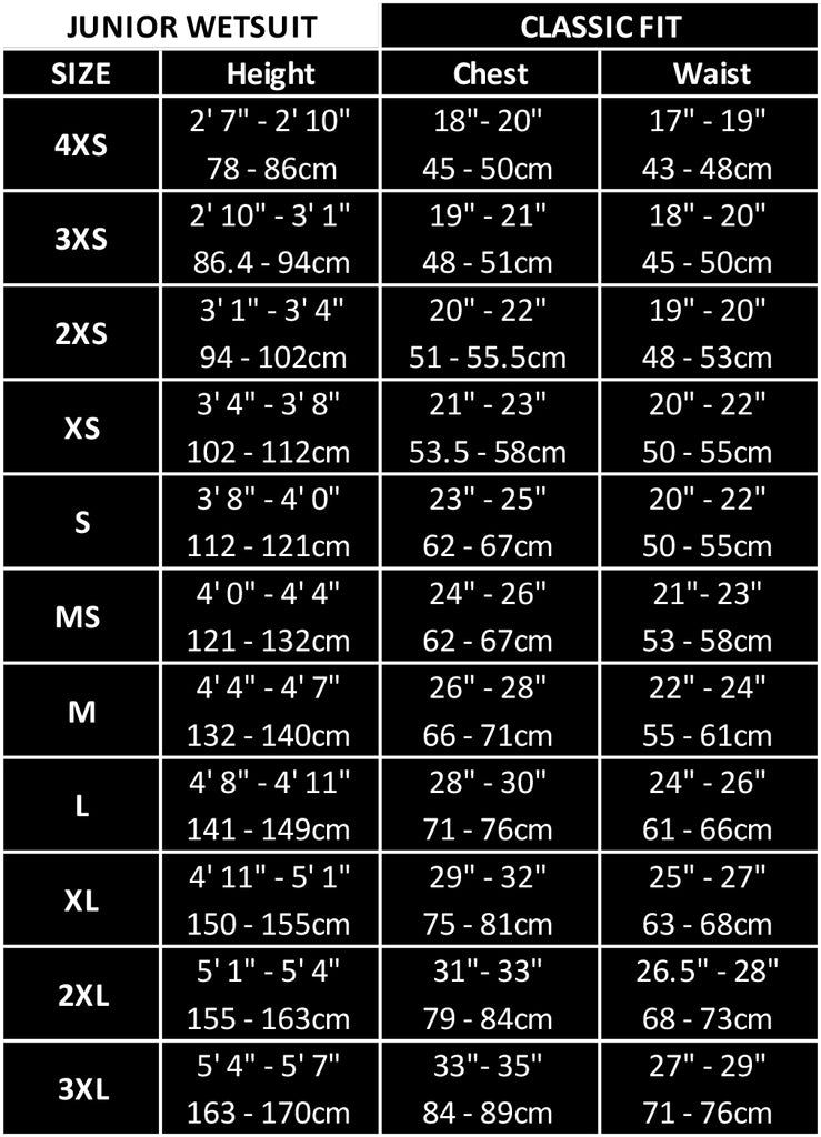 Thumbnail: C-Skins Legend 5:4:3: junior full length winter wetsuit