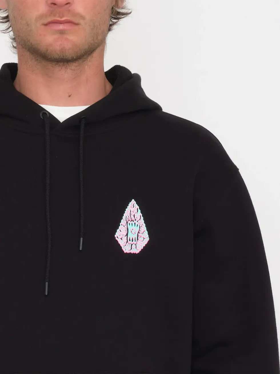 Thumbnail: Volcom Tetsunori Hoodie black - Artist colab