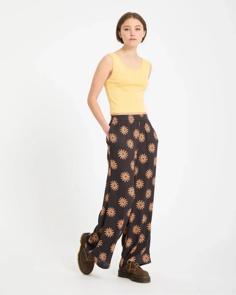 Thumbnail: Volcom Midnite Ramble Trousers in vintage black