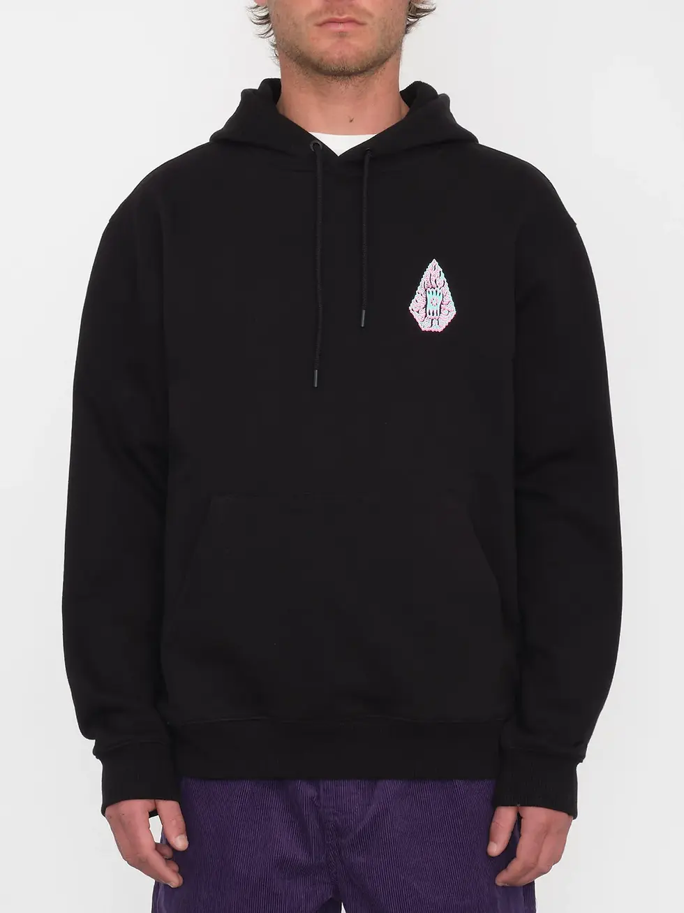 Thumbnail: Volcom Tetsunori Hoodie black - Artist colab